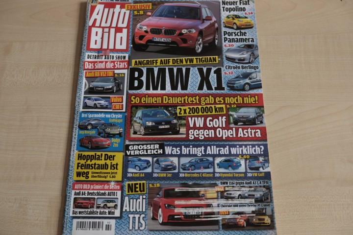 Deckblatt Auto Bild (02/2008)